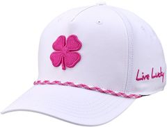 블랙 로버 여성 액세서리 모자 Black Clover Womens Classic Rope 10 Golf Hat Electric RoseWhite 화이트