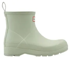 ハンター レディース シューズ ブーツ・レインブーツ HUNTER Womens Play Short Scoop Waterproof Rain Boots Light Green グリーン