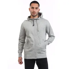 シーピーカンパニー メンズ アウター パーカー・スウェット フリース CP Company Diagonal Raised Fleece Goggle Zip Hoodie Grey グレー