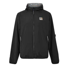 アクアスキュータム メンズ アウター ジャケット・ブルゾン Aquascutum AquAct Rvr Check Jkt Sn62 Black ブラックのサムネイル