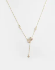 アルド レディース アクセサリー ネックレス・チョーカー・ペンダントトップ レース ALDO Joliena triple clover lariat necklace GOLD ゴールドのサムネイル