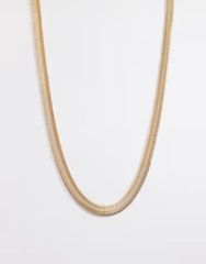 VERMEIL per iena✨LUV AJヘリンボーンチェーンネックレス - メルカリ