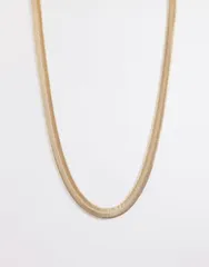 アクセサライズ レディース アクセサリー ネックレス・チョーカー・ペンダントトップ レース Accessorize chunky snake chainecklace tone GOLD ゴールドのサムネイル