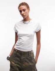 2026今季SS新品未使用タグ付き カレンソロジードルマンナローTシャツ美