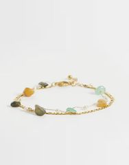 TAI/タイGREEN TURQUOISE*GOLD 4 ブレスレット - メルカリ