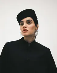 エイソス レディース アウター ジャケット・ブルゾン ブレザー ASOS DESIGN boxy throw on mandarin collar blazer Black ブラック