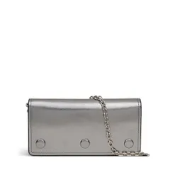 ラドリー レディース アクセサリー 財布 トール Radley Chesterow Metallic Large Bifold Wallet Silver シルバー