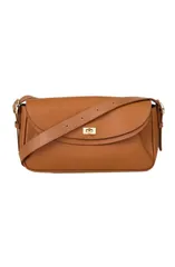 サンドロ レディース バッグ レザー SANDRO Le Mambo plain leather bag Camel キャメルのサムネイル