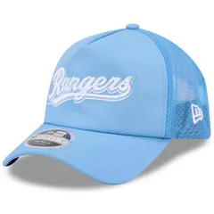 ニューエラ メンズ アクセサリー 帽子 Mens New Era Light Blue Texas Rangers 2026 Batting Practice Alternate Apex 9FORTY Adjustable Hat Light Blue ブル