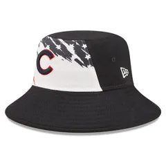ニューエラ メンズ アクセサリー 帽子 Mens New Era Navy Chicago Cubs 2022 4th of July Bucket Hat Navy ネイビー