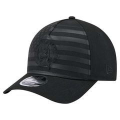 뉴 엘라 남성 액세서리 모자 Mens New Era Black Boston Celtics Game Day Flag AFrame 9FORTY Adjustable Hat Bla