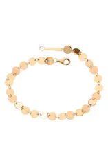 ラナ レディース アクセサリー ブレスレット・バングル・アンクレット LANA 14K Gold Laser Dischain Bracelet Yellow Gold イエロー
