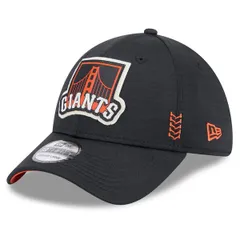 ニューエラ メンズ アクセサリー 帽子 Mens New Era Black San Francisco Giants 2024 Clubhouse 39THIRTY Flex Fit Hat Black ブラック