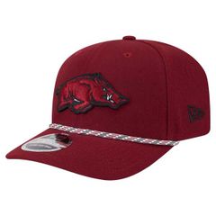뉴엘라 남성 액세서리 모자 Mens New Era Cardinal Arkansas Razorbacks Game Day MultiRope 9SEVENTY StretchSna