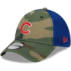 ニューエラ メンズ アクセサリー 帽子 Mens New Era Camo Chicago Cubs Team Neo 39THIRTY Flex Hat Camo