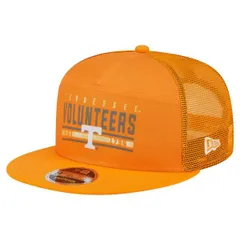 ニューエラ メンズ アクセサリー 帽子 Tシャツ Mens New Era Tennessee Orange Tennessee Volunteersplit Panel 9FIFTY Snapback Trucker Hatennessee Orange オ