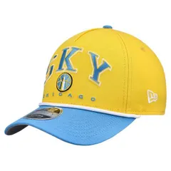 ニューエラ レディース アクセサリー 帽子 Mens New Era Yellow Chicago Sky Bold Arch COOLERA 9FORTY AFrame MCrown Adjustable Hat Yellow イエロー