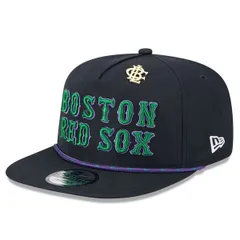 ニューエラ メンズ アクセサリー 帽子 Mens New Era Navy Boston Red Sox 2025 Big League Chew Golfer Snapback Hat Navy ネイビー
