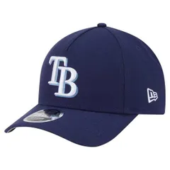 ニューエラ メンズ アクセサリー 帽子 Mens New Era Navy Tampa Bay Rays 9FORTY MCrown Adjustable Hat Navy ネイビー