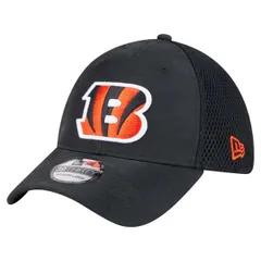 ニューエラ メンズ アクセサリー 帽子 Mens New Era Black Cincinnati Bengals Active Camo 39THIRTY Flex Hat Black ブラック