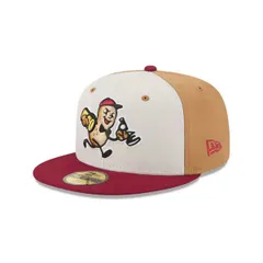 ニューエラ メンズ アクセサリー 帽子 MensNew Era Light Beige Montgomery Biscuits Theme Nights 59FIFTY Fitted Hat Light Beige ベージュ