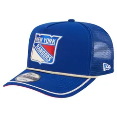 ニューエラ メンズ アクセサリー 帽子 ヴィンテージ Mens New Era Blue New York Rangers Vintage Team Rope AFrame 9FIFTY Snapback Hat Blue ブルー