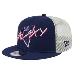 ニューエラ メンズ アクセサリー 帽子 MensNew Era Navy LA Galaxy Neon 9FIFTY Snapback Hat Navy ネイビー