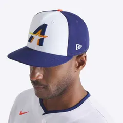 ニューエラ メンズ アクセサリー 帽子 Mens New Era WhiteNavy Houston Astros 2025 City Connect 59FIFTY Fitted Hat White ホワイト