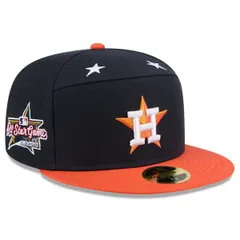 ニューエラ メンズ アクセサリー 帽子 Mens New Era NavyOrange Houston Astros 2025 MLB AllStar Game Side Patch 59FIFTY Fitted Hat Navy ネイビー