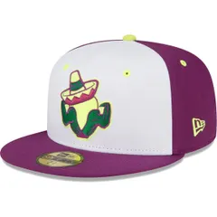 ニューエラ メンズ アクセサリー 帽子 Mens New Era White Cedarapids Kernels Copa De La Diversion 59FIFTY Fitted Hat White ホワイト