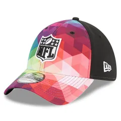 ニューエラ メンズ アクセサリー 帽子 Mens New Era Pink 2023 NFL Crucial Catch 39THIRTY Flex Hat Pink ピンク