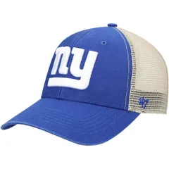 フォーティーセブン メンズ アクセサリー 帽子 Mens 47 Royal New York Giants Flagship MVP Snapback Hat Royal