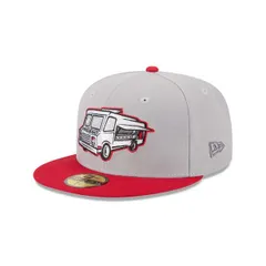 ニューエラ メンズ アクセサリー 帽子 MensNew Era Gray Fresno Grizzlies Theme Nights 59FIFTY Fitted Hat Gray グレー