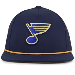 アメリカンニードル メンズ アクセサリー 帽子 Mens Americaneedle Navy St Louis Blues Buxton Pro Tech Adjustable Hat Navy ネイビー