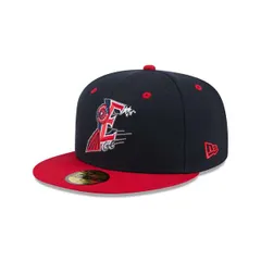 ニューエラ メンズ アクセサリー 帽子 MensNew Era Navy Round Rock Express Theme Nights 59FIFTY Fitted Hat Navy ネイビー