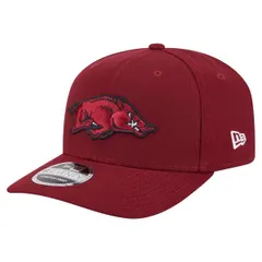 ニューエラ メンズ アクセサリー 帽子 Mens New Era Cardinal Arkansas Razorbacks Team Collective 9SEVENTY StretchSnap Adjustable Hat Cardinal