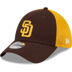 ニューエラ メンズ アクセサリー 帽子 Mens New Era Brown San Diego Padres Team Neo 39THIRTY Flex Hat Brown ブラウン