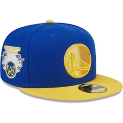 ニューエラ メンズ アクセサリー 帽子 Mens New Era RoyalGolden State Warriors Gameday Gold Pop Stars 59FIFTY Fitted Hat Royal ゴールド