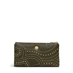 ラドリー レディース アクセサリー 財布 Radley Mallow Street Stud Large Bifold Wallet Pineedle