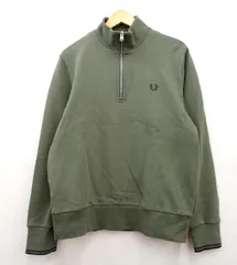 ★5783☆FRED PERRY レッドペリー M3574 ハーフジップ　スウェット　Mのサムネイル