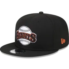ニューエラ メンズ アクセサリー 帽子 Mens New Era Black San Francisco Giants 2024 Batting Practice 9FIFTY Snapback Hat Black ブラック