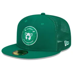 ニューエラ メンズ アクセサリー 帽子 Mens New Era Green Chicago Cubs 2022 St Patricks Day 59FIFTY Fitted Hat Green グリーン