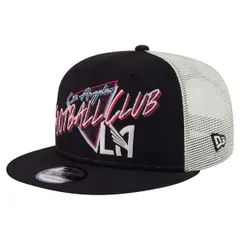 ニューエラ メンズ アクセサリー 帽子 MensNew Era Black LAFC Neon 9FIFTY Snapback Hat Black ブラック