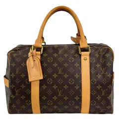 LOUIS VUITTON ルイ・ヴィトン キャリーオール M40074 ボストンバッグ モノグラムキャンバス ブラウン メンズ【中古】【送料無料】
