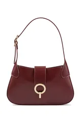 サンドロ レディース バッグ レザー SANDRO Janet bag in certified leather Bordeauxのサムネイル