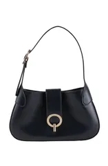 サンドロ レディース バッグ レザー SANDRO Janet bag in certified leather Black ブラックのサムネイル