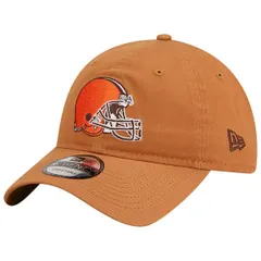 ニューエラ メンズ アクセサリー 帽子 Mens New Era Brown Cleveland Browns Core Classic 20 9TWENTY Adjustable Hat Brown ブラウン