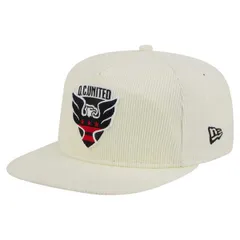 ニューエラ メンズ アクセサリー 帽子 MensNew Era Cream DC United 2025 Kickoff Snapback Golfer Hat Cream クリーム