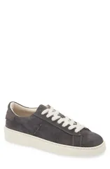 イレブンティ メンズ シューズ スニーカー スエード Eleventy Suede Low Top Sneaker Carbon