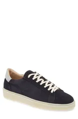 イレブンティ メンズ シューズ スニーカー スエード Eleventy Suede Low Top Sneaker Navy ネイビー